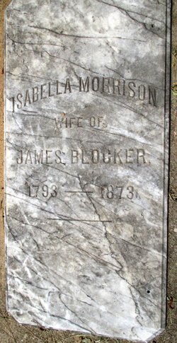 Isabella <I>Morrison</I> Blocker 