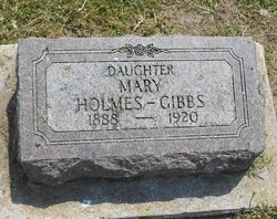 Mary <I>Holmes</I> Gibbs 