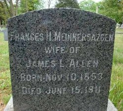 Frances H. <I>Meinerzhagen</I> Allen 