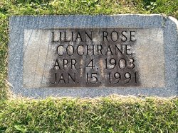 Lilian <I>Rose</I> Cochrane 