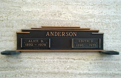 Alice D. Anderson 