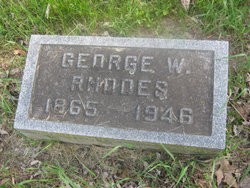 George W Rhodes 