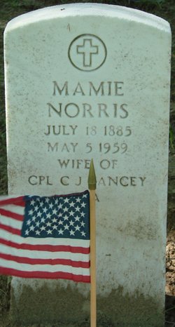 Mamie <I>Norris</I> Yancey 