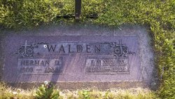 Emma Marie <I>Christensen</I> Walden 