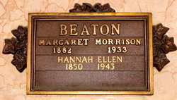 Hannah Ellen <I>Hill</I> Beaton 