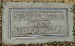 Anna Mary <I>Smith</I> Biggers 