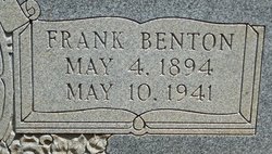 Frank Benton Stacey 