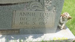 Annie Lou <I>Short</I> Burchfield 