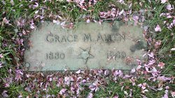 Grace Mabel <I>Stone</I> Allen 