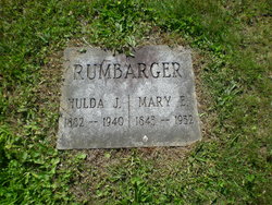 Mary E <I>Edeburn</I> Rumbarger 