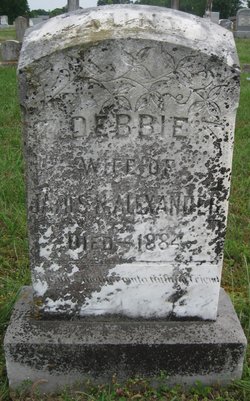 Deborah McCree “Debbie” <I>Alexander</I> Alexander 