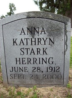 Anna Kathryn <I>Stark</I> Herring 