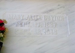 Mary Alice <I>Leckrone</I> Guyton 