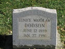 Eunice <I>Wardlaw</I> Dodson 