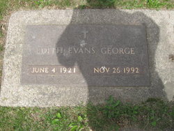 Edith <I>Evans</I> George 