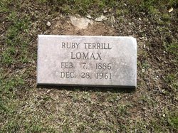 Ruby Rochelle <I>Terrill</I> Lomax 
