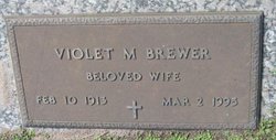 Violet May “Vi” <I>Proctor</I> Brewer 