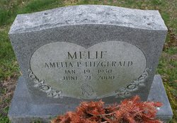 Amelia Katherine “Melie” <I>Powell</I> Fitzgerald 