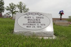 Ruby L <I>Davis</I> Mullenix Adamson 