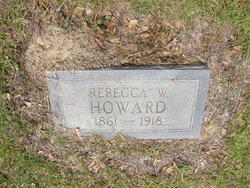 Rebecca Jane <I>Wheeler</I> Howard 