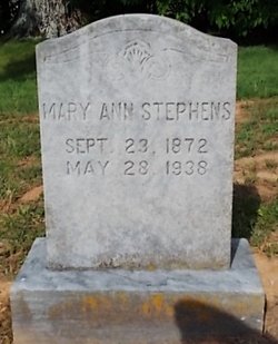 Mary Ann <I>Slate</I> Stephens 