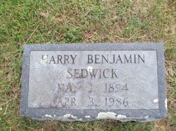 Harry Benjamin Sedwick Sr.