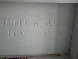Jennie M. <I>Muirhead</I> Allen 