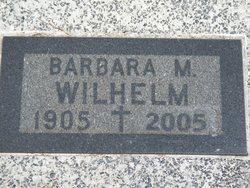 Barbara Mary <I>Berger</I> Wilhelm 