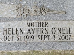 Helen M. <I>Ayers</I> O'Neil 