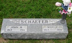 Mary C. “Mollie” <I>Bosse</I> Schaefer 
