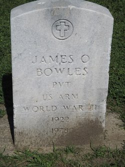 Pvt James Odell Bowles 