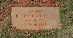Betty Jean Allen 