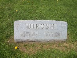 John W Birosh 