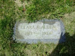 Clara K. <I>Evans</I> Alden 
