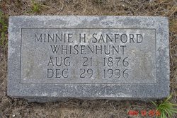 Minnie Mildred <I>Harley</I> Whisenhunt 