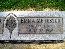 Emma Jane <I>Ashby</I> Metesser 