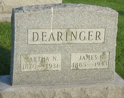 Martha Catherine <I>Nicholson</I> Dearinger 