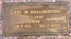 Carl M. Halliburton 