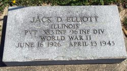 Pvt Jack Dwight Elliott 