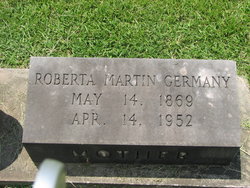 Roberta “Bertie” <I>Martin</I> Germany 