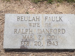 Beulah <I>Faulk</I> Danford 
