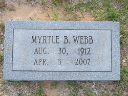 Myrtle <I>Bullard</I> Webb 