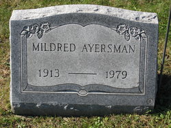Mildred V. <I>McCrobie</I> Ayersman 