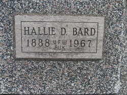 Hallie Dale <I>Miller</I> Bard 