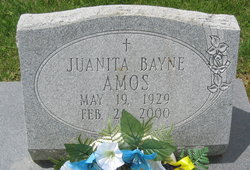 Juanita Mae <I>Bayne</I> Amos 