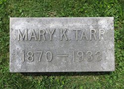 Mary “Mollie” <I>Kennedy</I> Tarr 