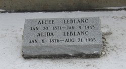 Alida <I>LeBlanc</I> LeBlanc 