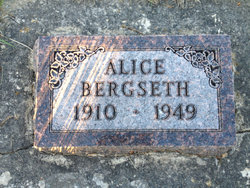 Alice Pauline Bergseth 