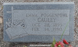 Emma Clara <I>Poggenpohl</I> Cauley 