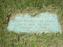 Carrie “Belle” <I>Hamilton</I> Long 